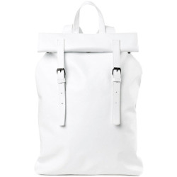 fashionsankofa:  Asya Malbershtein White leather rectangular