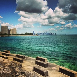 Taken at the Point. #myjob #mycity #lakefront #instaphoto