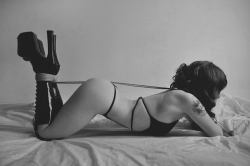 kittyvoncrypt:  Did I ever mention that I like rope…? Kitty