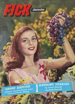 Pier Angeli - Fick Journalen (Sweden) #39, September 24, 1957