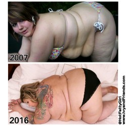 hotfattygirl:Someone got fat.www.IvyandFriends.com www.HotFattyGirl.com