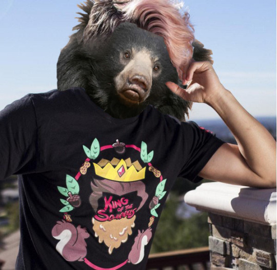 What about we put a bear’s head on Mark’s body?