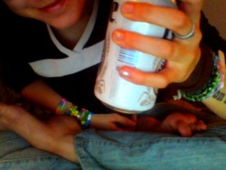 themissarcana:  drinkin’ and takin’ shitty webcam pictures