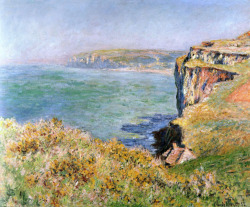 bofransson:  Monet, Claude Cliffs at Varengeville 