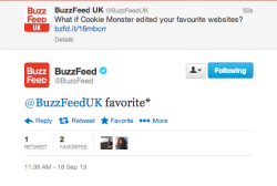ellievhall: The sass between @BuzzFeed and @BuzzFeedUK on Twitter