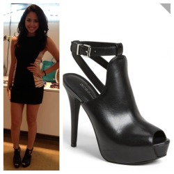 jasminevstyle:  Jasmine shoe game was on pint while she looked