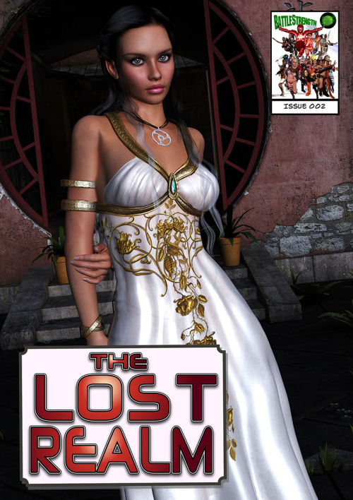 It’s here folks! The Lost Realm-Issue 2 by battlestrength! Princess Isla has been summoned by her father the king to complete a  sexual ritual to appease a forest elder god! With her protector  “Mynock”** in tow, the princess sets on her mission,