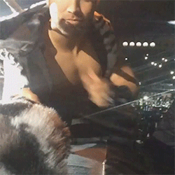 doingwords:  Tyler Breeze’s entrance from his phone’s POV