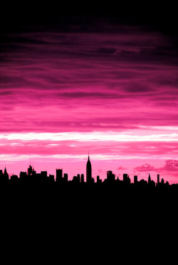 senerii:  Purple New York City by ~BarbarShadow 