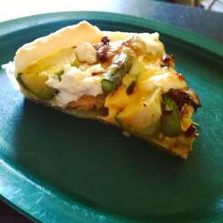 Power quiche. #instafoodie #instafood #quiche #brusselsprouts