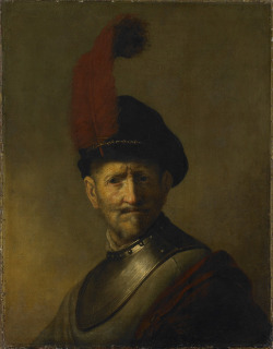 baroque-art-appreciation: An Old Man in Military Costume (formerly