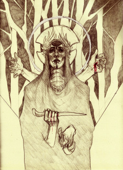 bonivichart: The Priestess of Death 