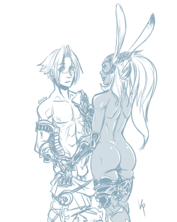 Commission for a certain someone… I wish FFXII was multiplayer.