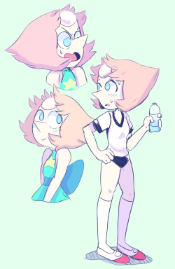 piierogi:  Some more Pearl practices! and a little pearlmethyst!Practicing