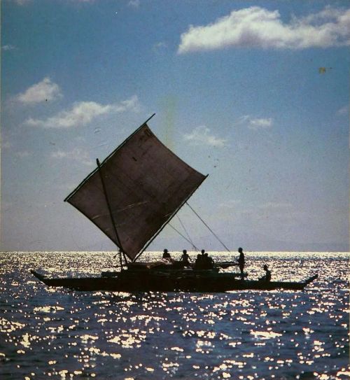 equatorjournal:Alan Thorne, Pacific Ocean, 1982.  “The Melanesians