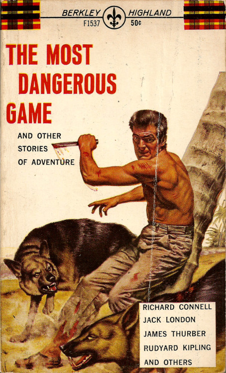 everythingsecondhand:The Most Dangerous Game and other stories of adventure (Berkely Highland, 1968). From The Last Bookstore in Los Angeles.