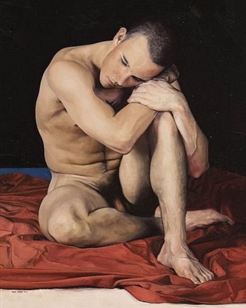 antonio-m:  ‘Male Nude - Dylan’, 2001 by David Warren (1945–present).