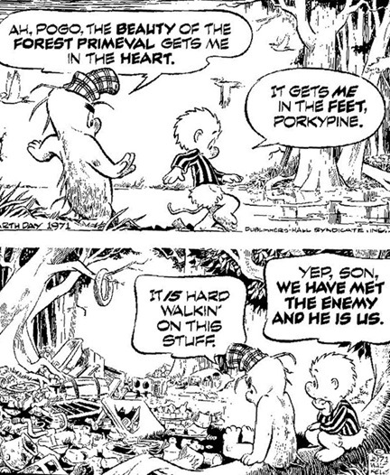 iloveillustrators:WALT KELLY1913-1973Country of Origin: U.S.A.Training: Warren Harding High SchoolNotable Works: Pogo Cartoonist Walt Kelly began his career in journalism, comics, and working for Walt Disney. However, he is most well-known for creating