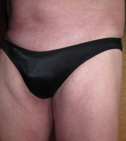 From my collection of black panties.