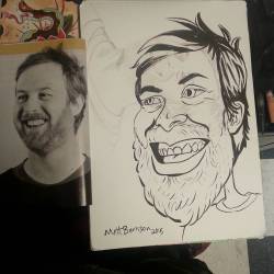 Caricature of a dude from Game Informer a while back. #drawing