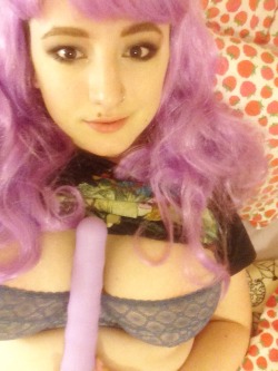 belovedhoneybee:  New wig   new toy = everything is beautiful