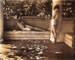 rivesveronique:  “In a Sunlit Arbor,” Marion Morgan