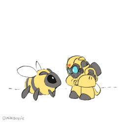 milkdoggie:  oh! a friend — I’m excited for that Bumblebee