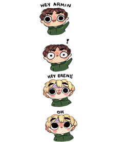 burpingstars:  the joke is that eren is illiterate 