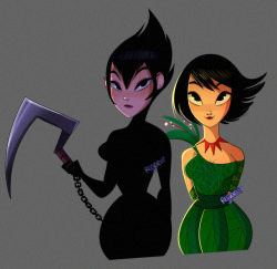 recvoid: I drew some Ashi from Samurai Jack <3 loved the last