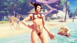 adnarimydeth:Juri at the beach.