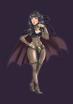 commissionthestargazers:  I believe this is Tharja from Fire