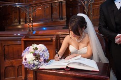 asian-hotwife-lover:A few more pictures of our wedding, my Asian