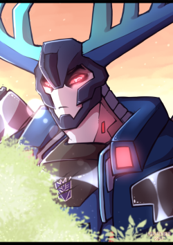negatable: MORE TRANSFORMERS ART yAyLovely grumpy moose