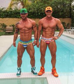 bubble4trouble:  Scott Cullens and Anthony McDonough showing