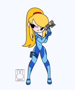 nicolas-px-art:  Zero Suit Samus Commission https://twitter.com/nicolas_px