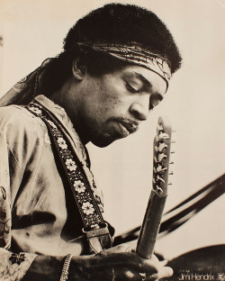 psychedelic-sixties:  Jimi Hendrix Promo Poster (1969)