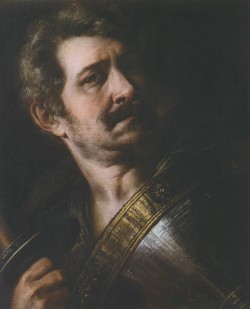 Giulio Cesare Procaccini, Self-Portrait in Armor, c. 1615-8
