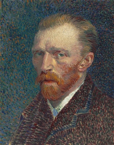 artist-vangogh:  Self-Portrait, Vincent van Gogh, 1887, Art Institute