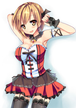 (via aiba yumi (idolmaster and idolmaster cinderella girls) drawn