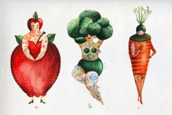 urhajos:  Tattooed Vegetables Do It Better 