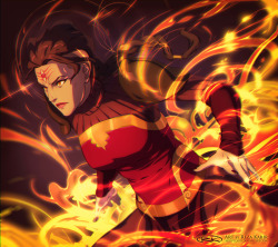 theartmage:  Sparky Sparky Boom Woman!Season three was cool!