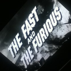 Watching the original film . #fastandfurious #lol #damn #oldschool