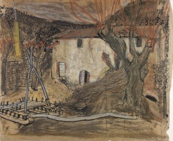 Joan Eardley (1921 - 1963), Italian farmhouse (1948-49)