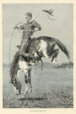 Ranch life and the hunting-trail. Frederic Remington, illustrator.