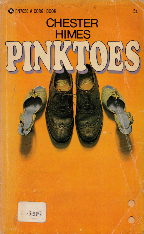 Pinktoes, by Chester Himes (Corgi, 1967). From a second-hand bookshop in Nottingham.