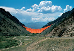 Christo and Jeanne-ClaudeRifle, Colorado (1970-72)