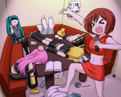 risoukyou:  Vocaloid - Karaoke Party Soo hilarious xDD 