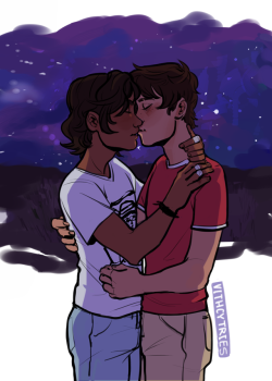 vithcytries:I pulled him toward me. And kissed him. I kissed