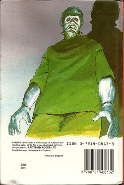 Frankenstein, Ladybird Horror Classics (Ladybird, 1984) From