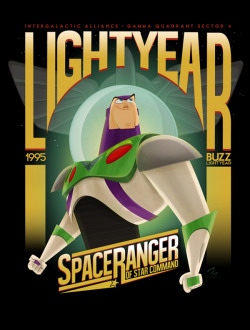 geeksngamers:  Buzz Lightyear: Space Ranger - by Franco Spagnolo